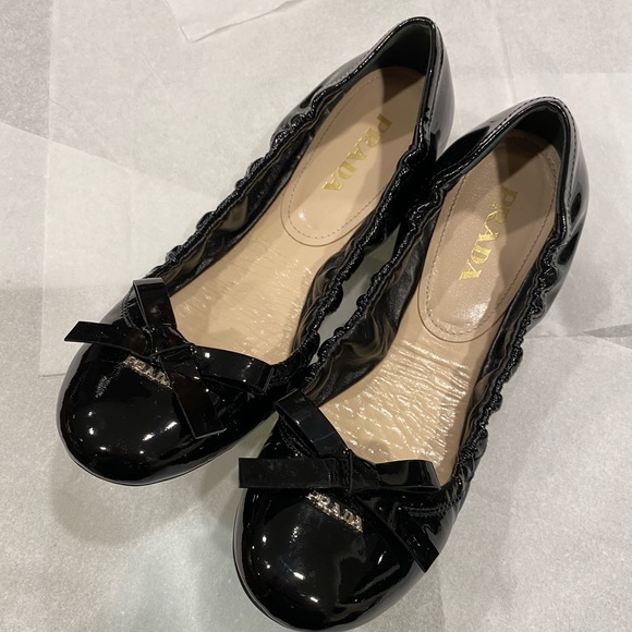 prada ballerina pumps